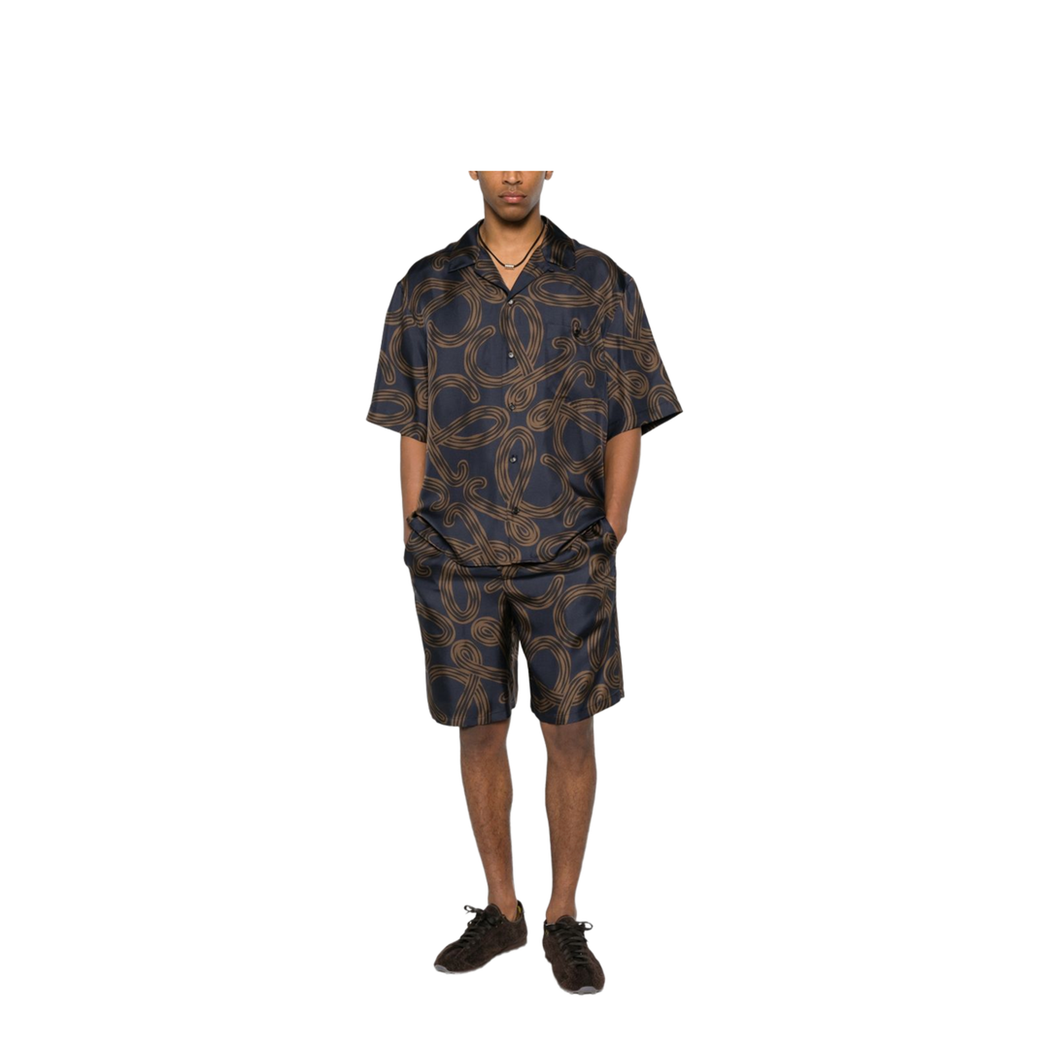 MAYFEYR - Loewe - Paula'S Ibiza Shorts Navy - H616Y1AX304042