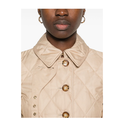 Fernleigh Quilted Jacket With Check Lining