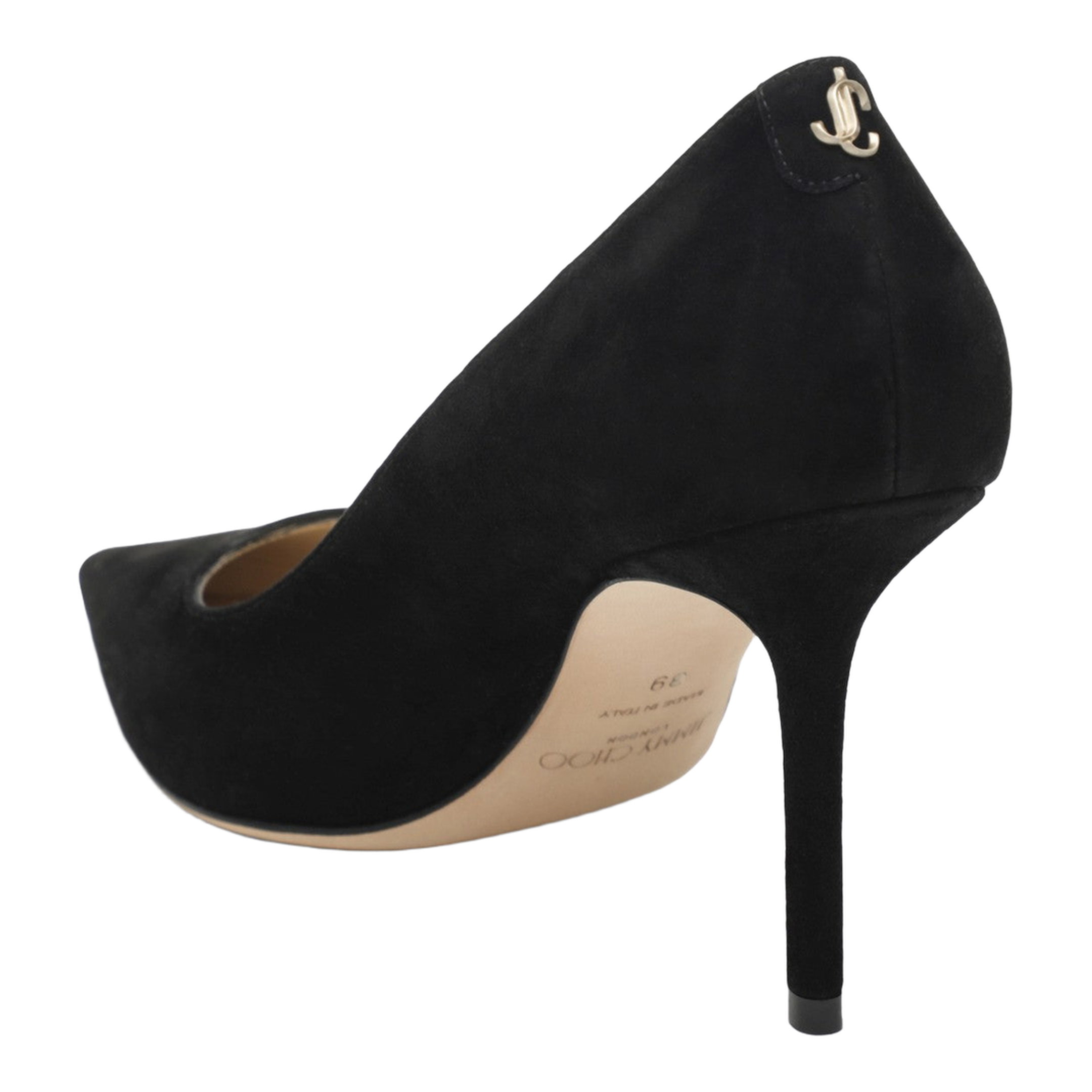 Pumps in Black Suede
