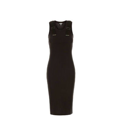 MAYFEYR - Loewe - Chocolate Stretch Cotton Dress - S359Y51XAMBROWN