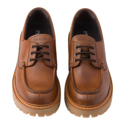MAYFEYR - Prada - Laced Leather Loafers - 2EE416FG000070F0046