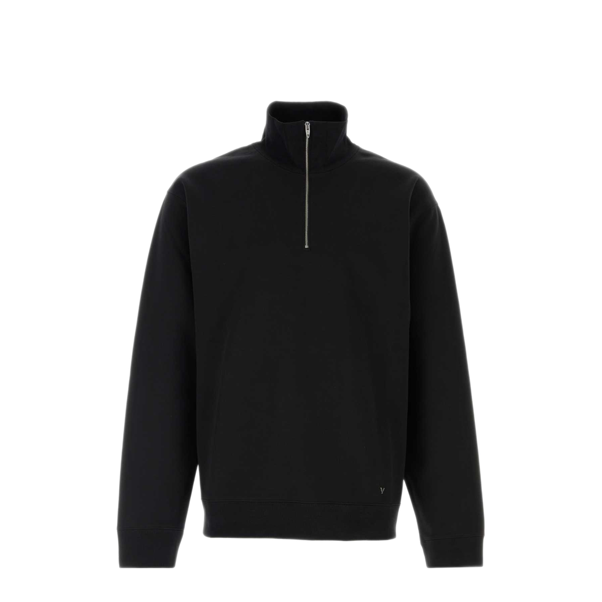 MAYFEYR - Valentino - Black Cotton Blend Sweatshirt - 9V0MF30PBHH0NO