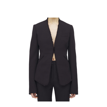 Raw Edge Tailored Jacket