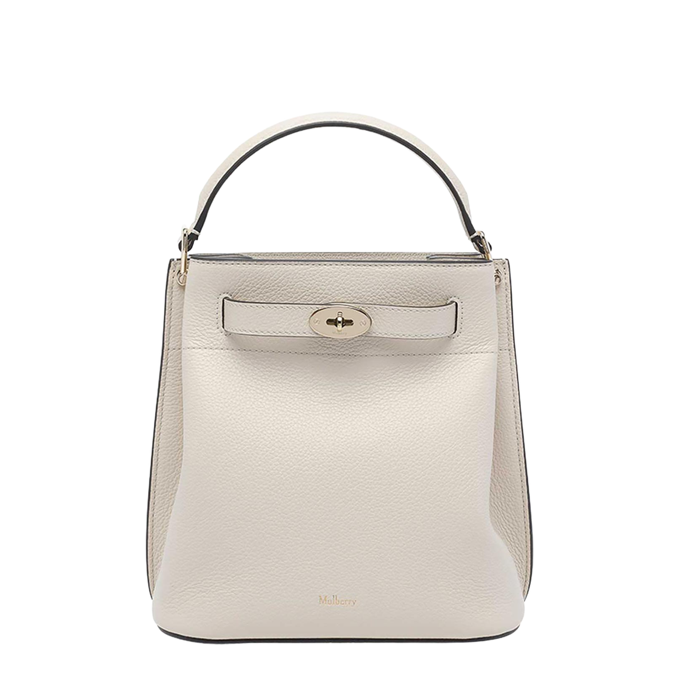 Islington Clasp-Fastening Bucket Bag