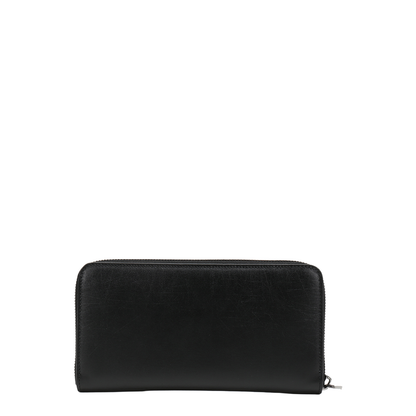 Logo Wallet with Zipper Closure Long Version