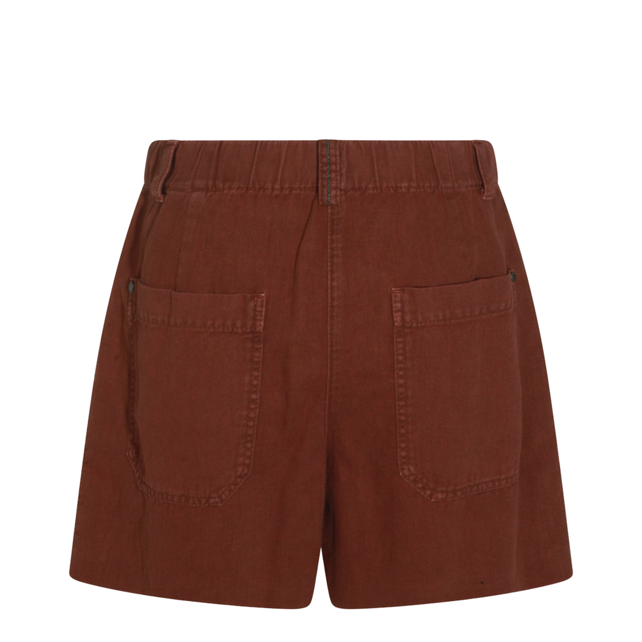 Pleated Bermuda Shorts