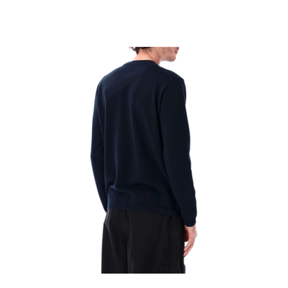 MAYFEYR - Stone Island - Loose Fit Ribbed Cotton Crewneck Sweater - L1S155100023S01B2