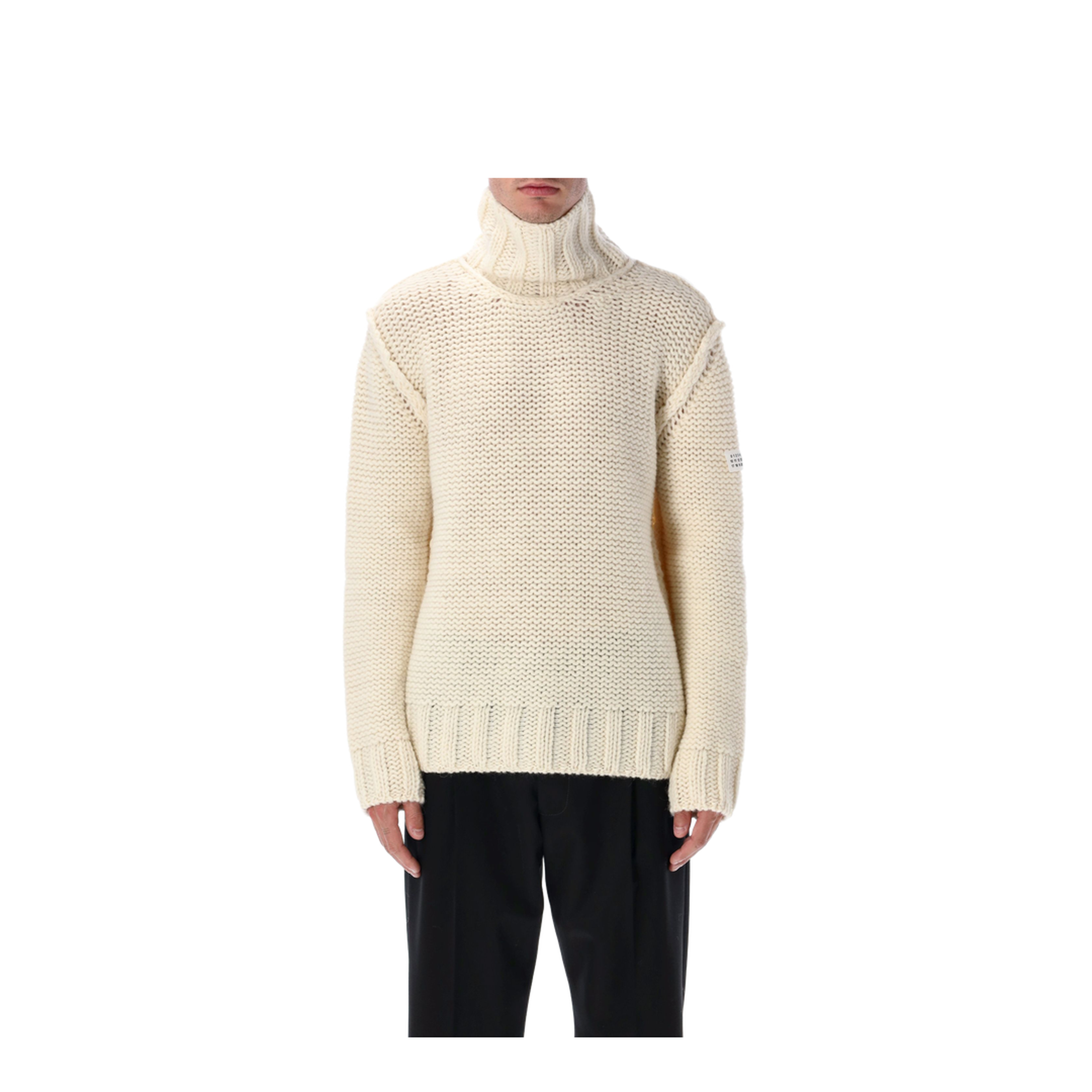 MAYFEYR - Mm6 Maison Margiela - Sweaters Beige - SH2HA0008M13166101