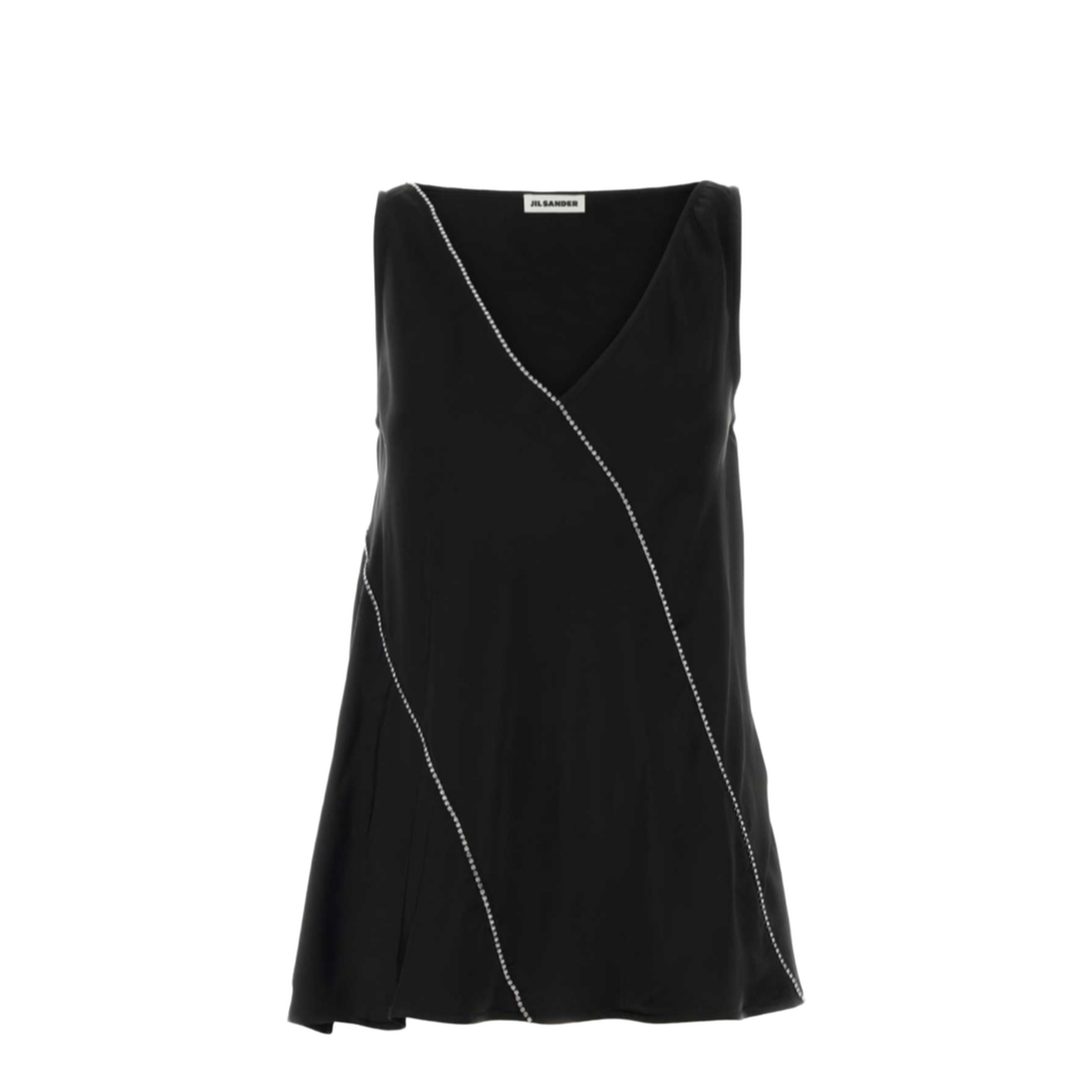 Black Viscose Top