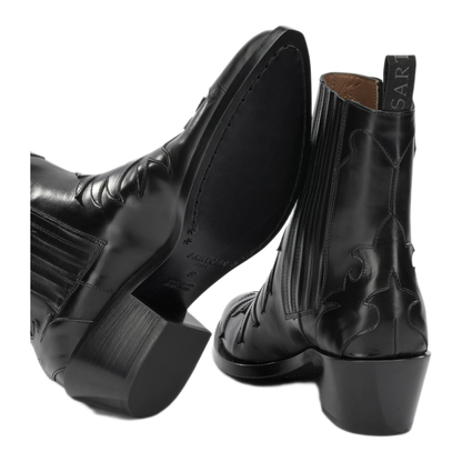 MAYFEYR - Sartore - Parma 45 Mm Cowboy Ankle Boots - SR3645PARMANERO