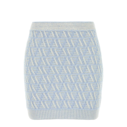 MAYFEYR - Fendi - Mini Ff Cotton Skirt - FZQ764ATPLF1R0P