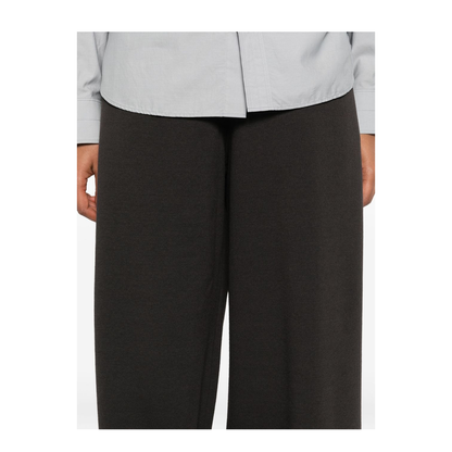 Dark Roast Wide Leg High Waist Trousers