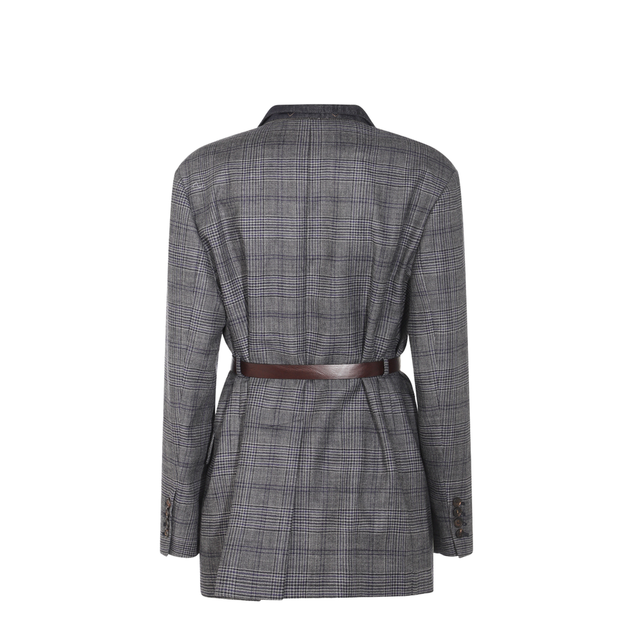 Prince of Wales Patterned Blazer