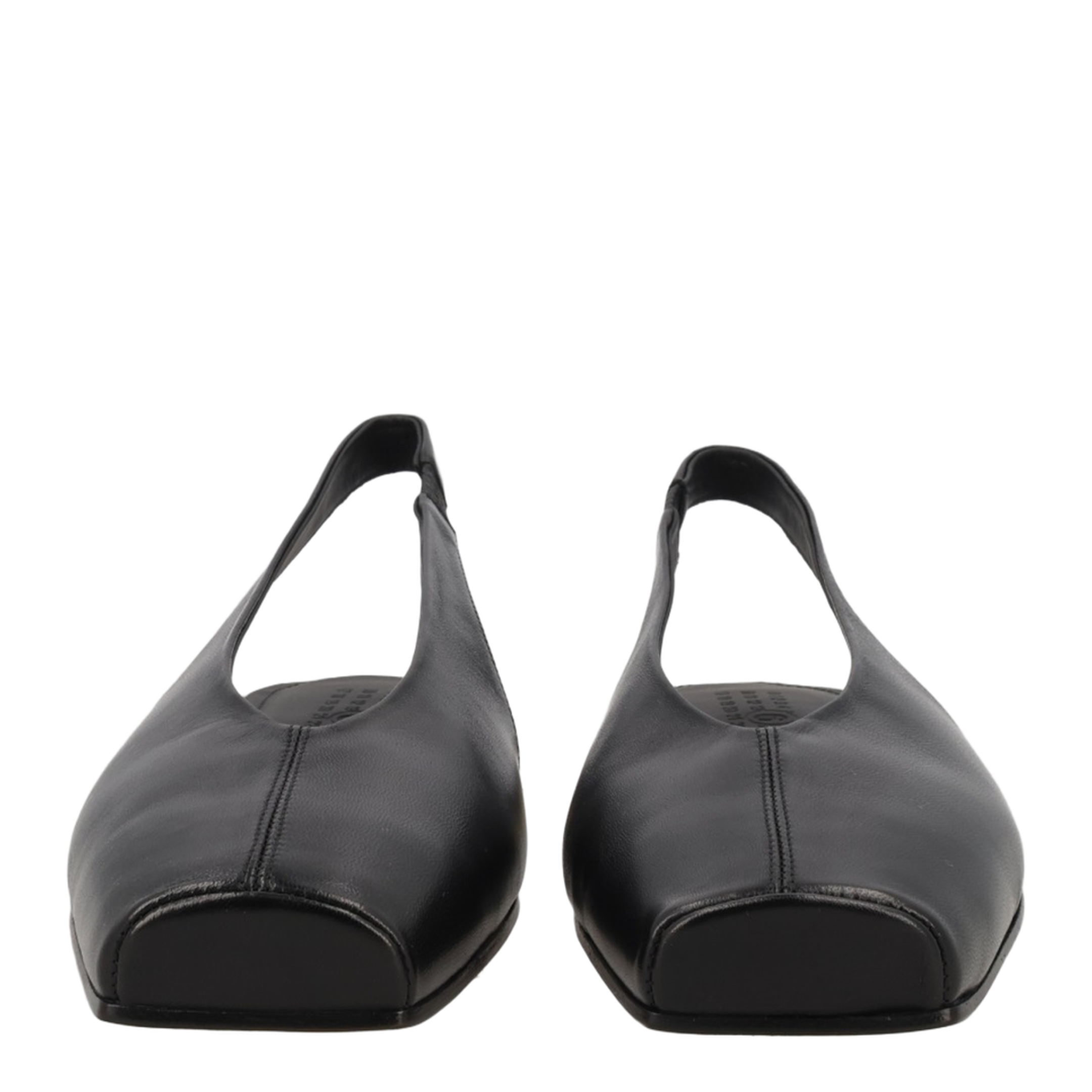 MAYFEYR - Mm6 Maison Margiela - Ballerina Slingback In Pelle - S59WX0079P3628T8013