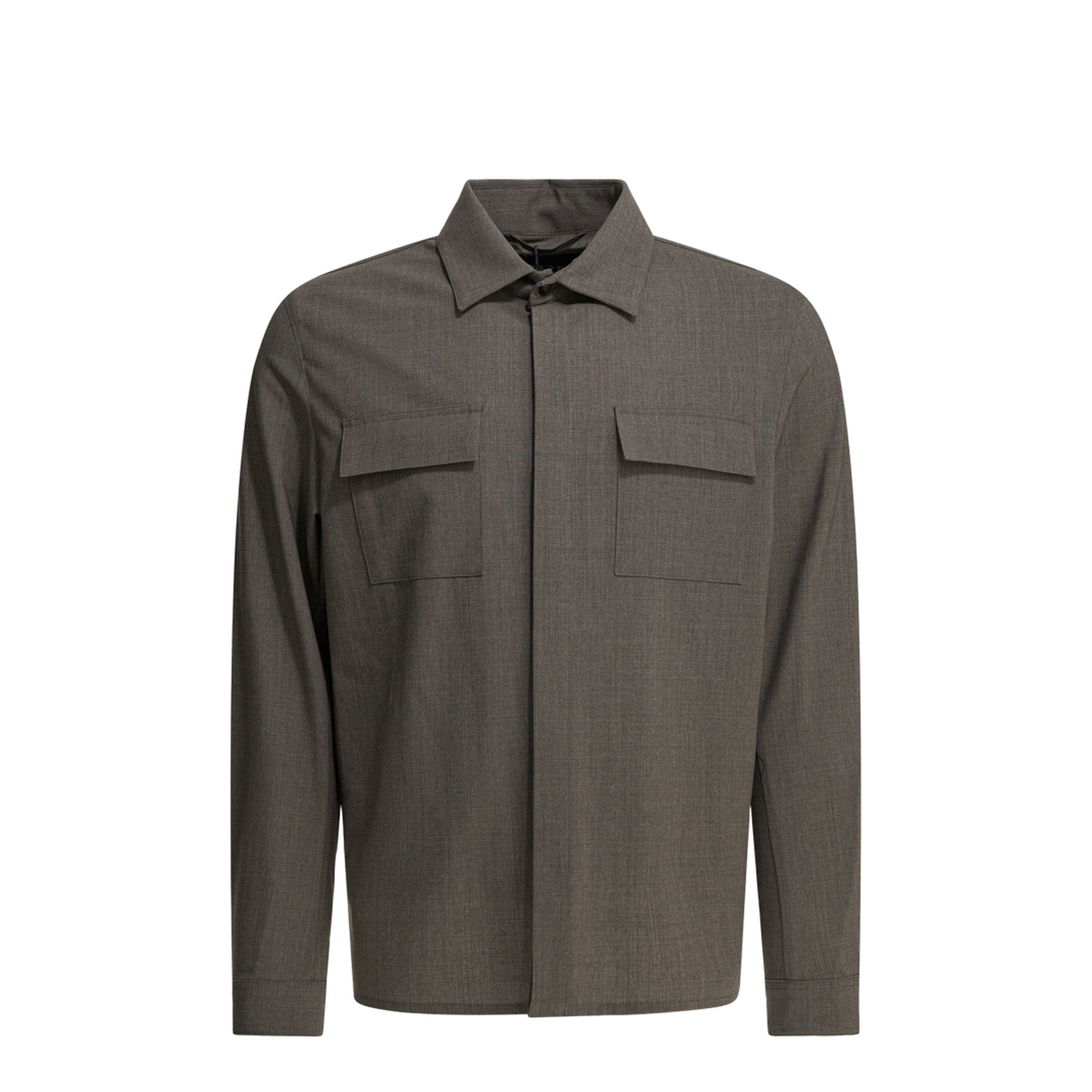 MAYFEYR - Herno - Wool Overshirt Jacket - CM000022U334882600