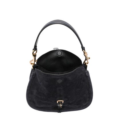 Medium Suede Pony Bag