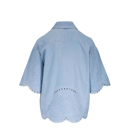 Daylight Embroidered Denim Shirt
