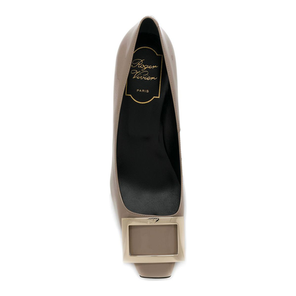 With Heel Beige