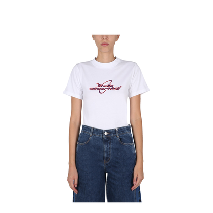 T-Shirt with Logo Print