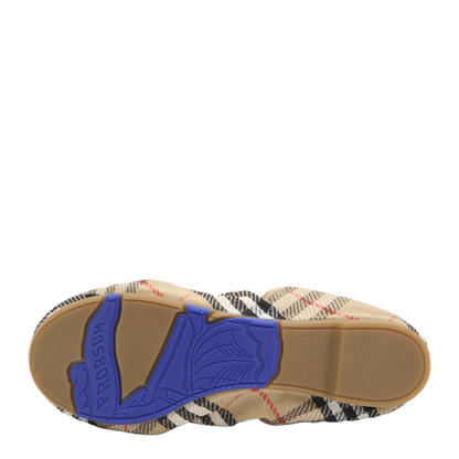 Fawn Check Ballet Flats