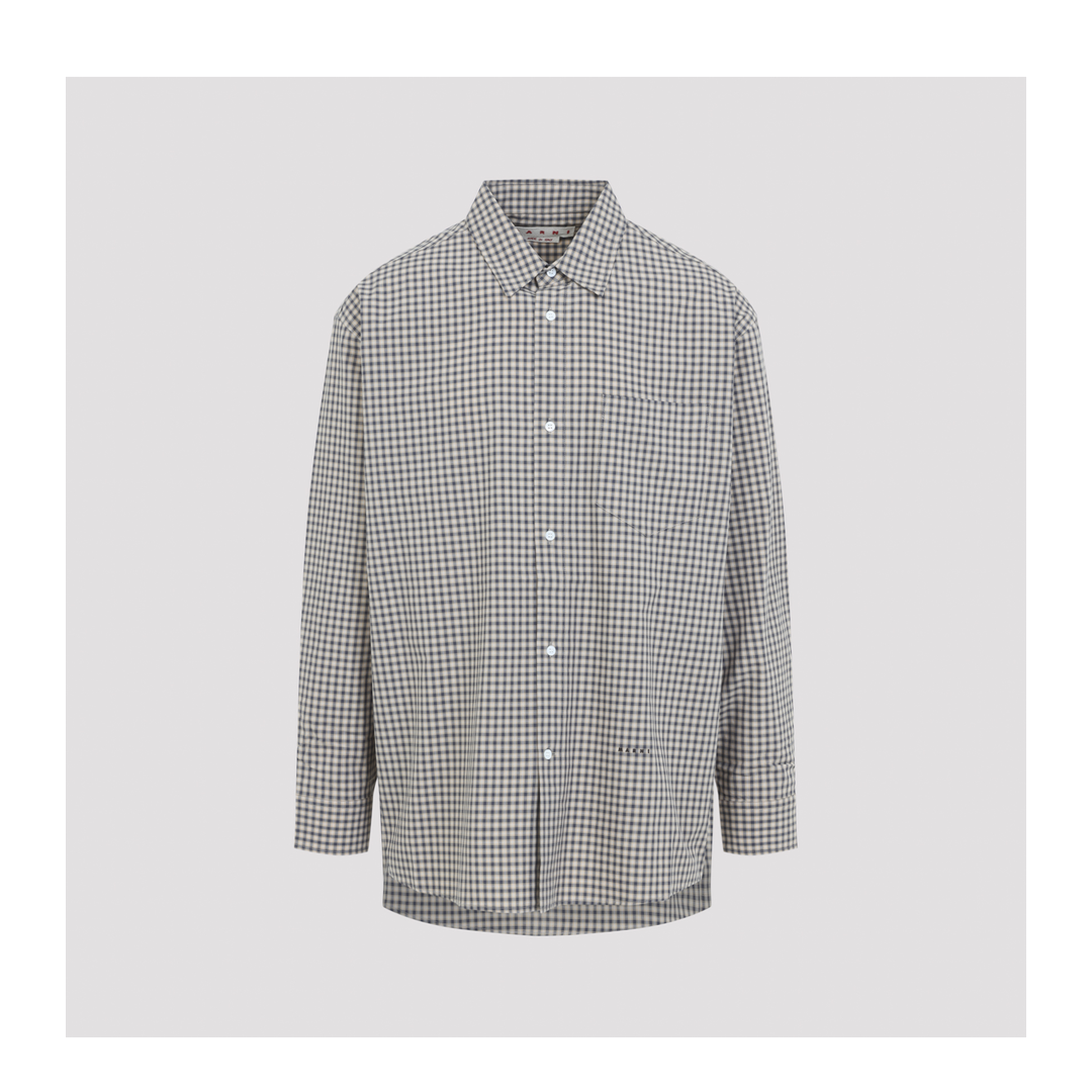 MAYFEYR - Marni - Micro Check Pattern Shirt - CUMU0396S0UTC691CHW25