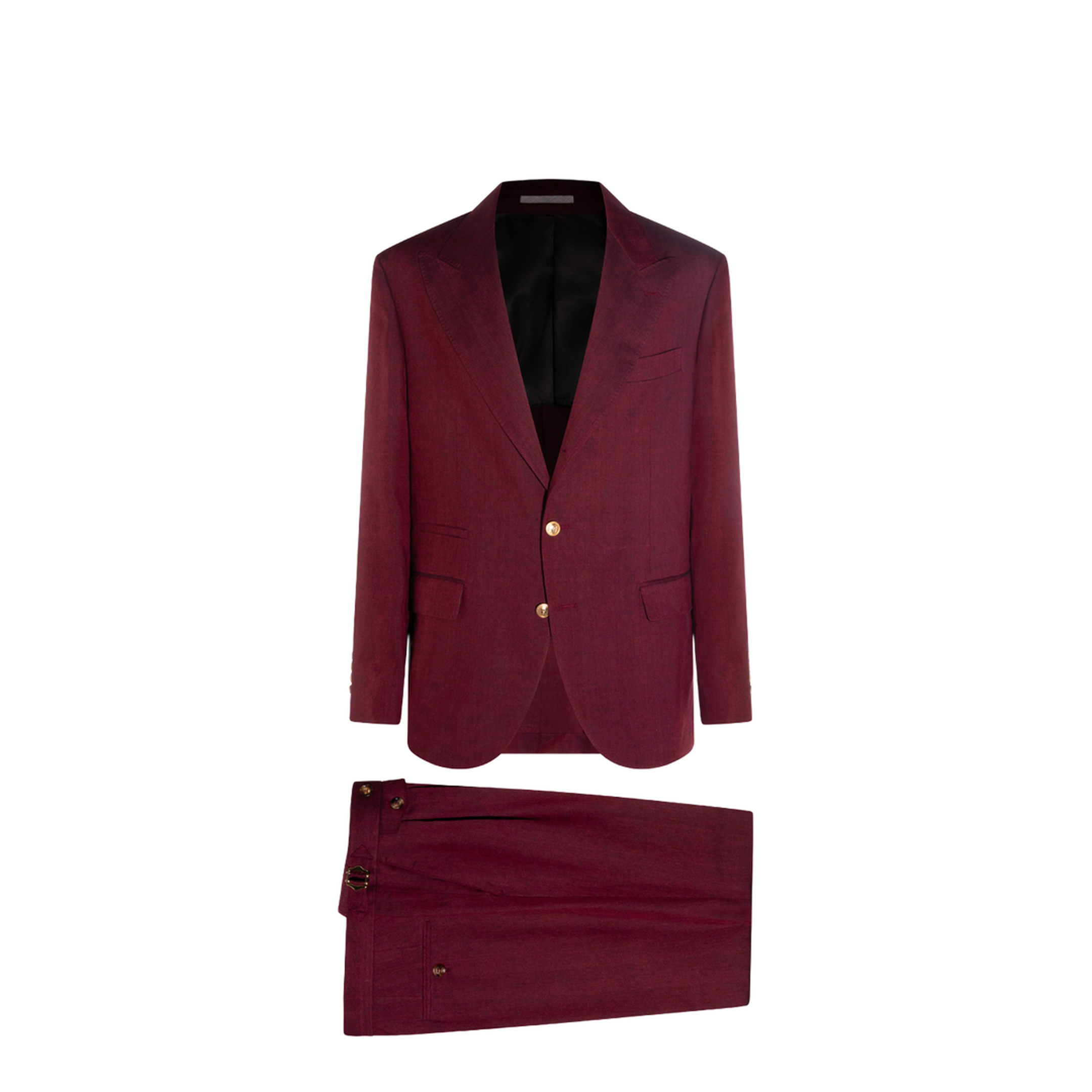 Men's Linen Suit - Red