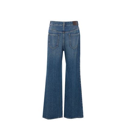 Contemporary Flare Jean Blue