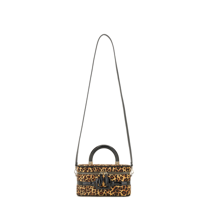 Belle Vivier Mini Haircalf Vanity Bag - Multicolor