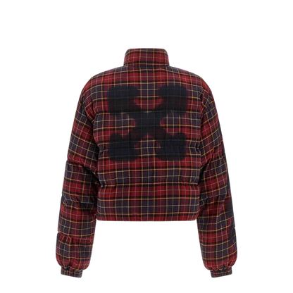 Check Flan Arrow Spray Down Jacket