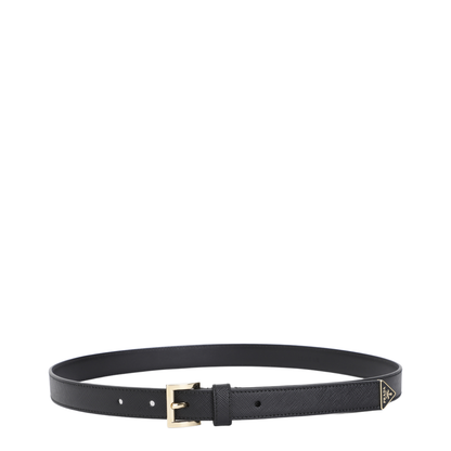 Black Leather Belt