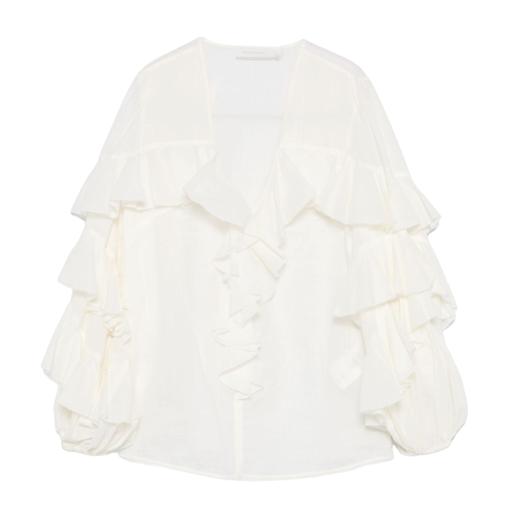 Ivory White Blouse