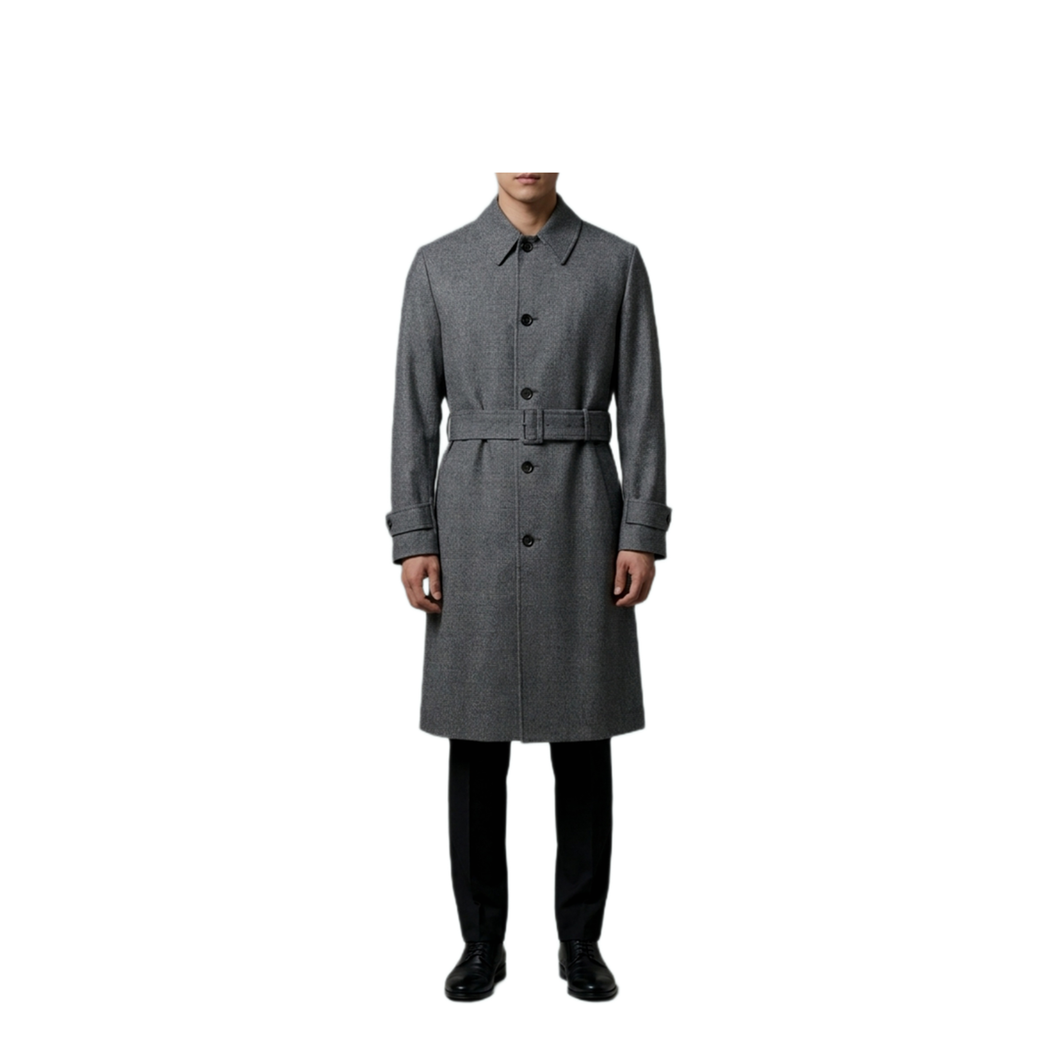 MAYFEYR - Lardini - Single Breasted Virgin Wool Coat - AC23009ACIF67438990GR