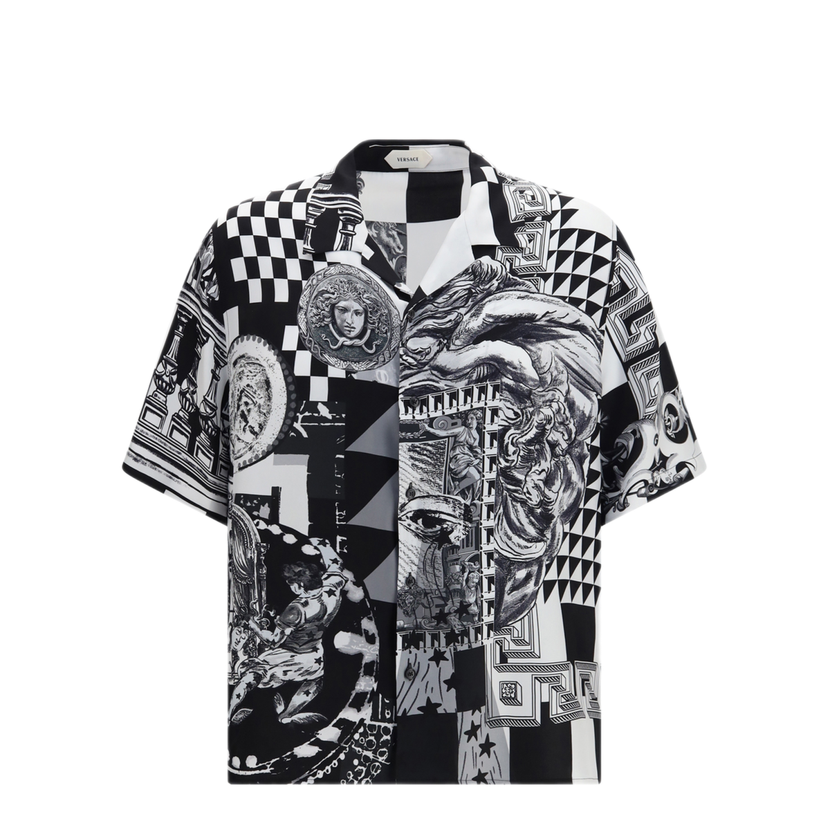 MAYFEYR - Versace - Printed Silk Twill Shirt - 10274701A192705B040