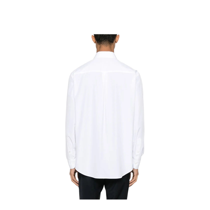 MAYFEYR - Fendi - Topstitched Roma Lettering Cotton Shirt - FS1310AU6X
