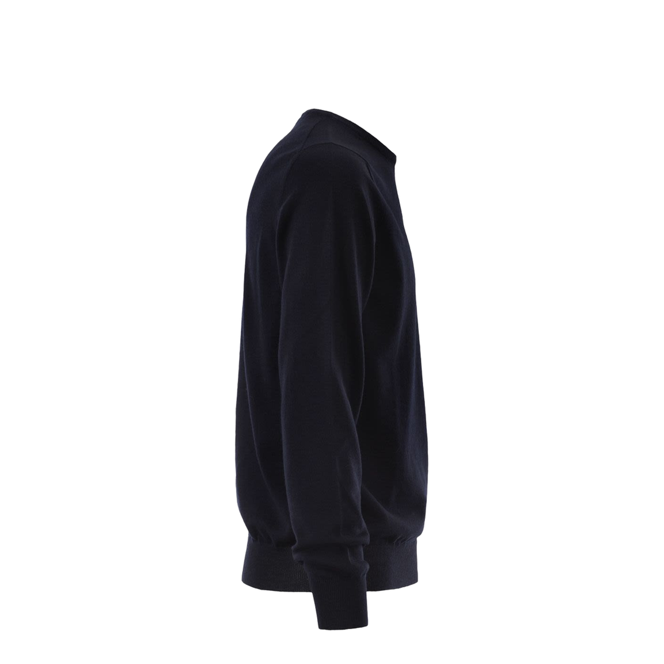 Long-sleeved Wool Crew Neck Jumper