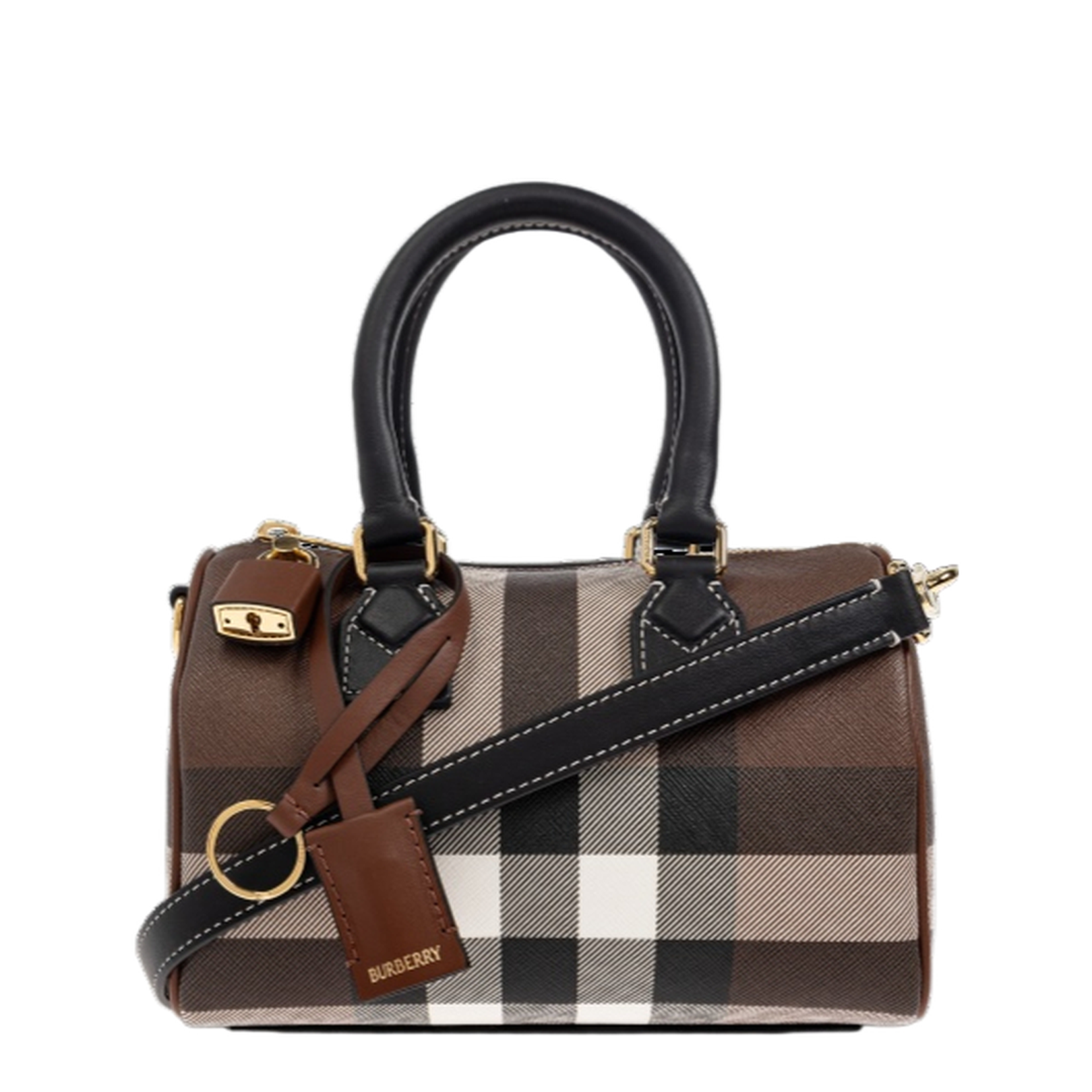Mini Check Bowling Bag