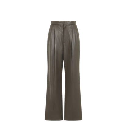 MAYFEYR - Bottega Veneta - Wader Green Soft Leather Pants - 871519V61D03476