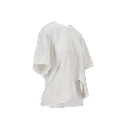 MAYFEYR - NICCOLÒ PASQUALETTI - Onda Tee Cotton Jersey - NP07TS01COJEBIANCO