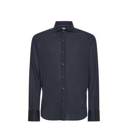Men Camicia Di T-shirt Black