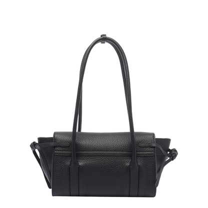 Leather Shoulder Bag With Logo