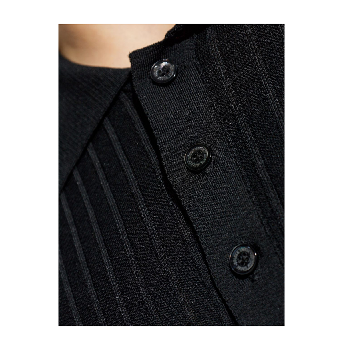 MAYFEYR - Golden Goose - Ribbed Polo Shirt - GMP01412P00240090100