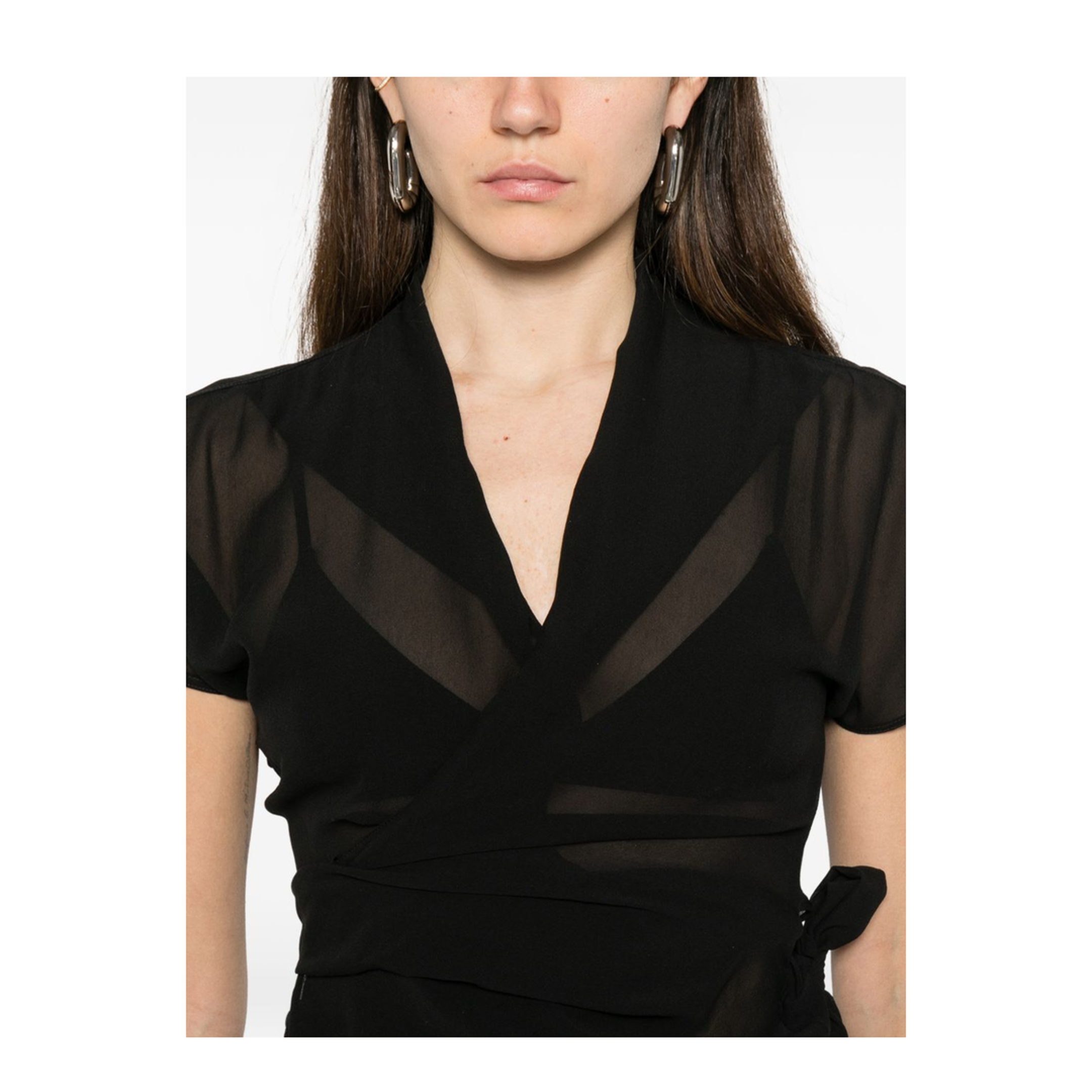 MAYFEYR - Rick Owens - Wrap Ss Top - RP01F6233G09