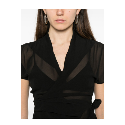 MAYFEYR - Rick Owens - Wrap Ss Top - RP01F6233G09