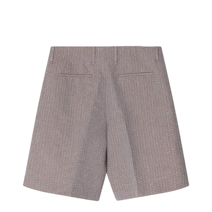 Jacquard Bermuda Shorts