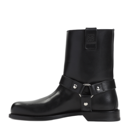 MAYFEYR - Loewe - Campo Biker Shearling Boots - LSS4285X011100