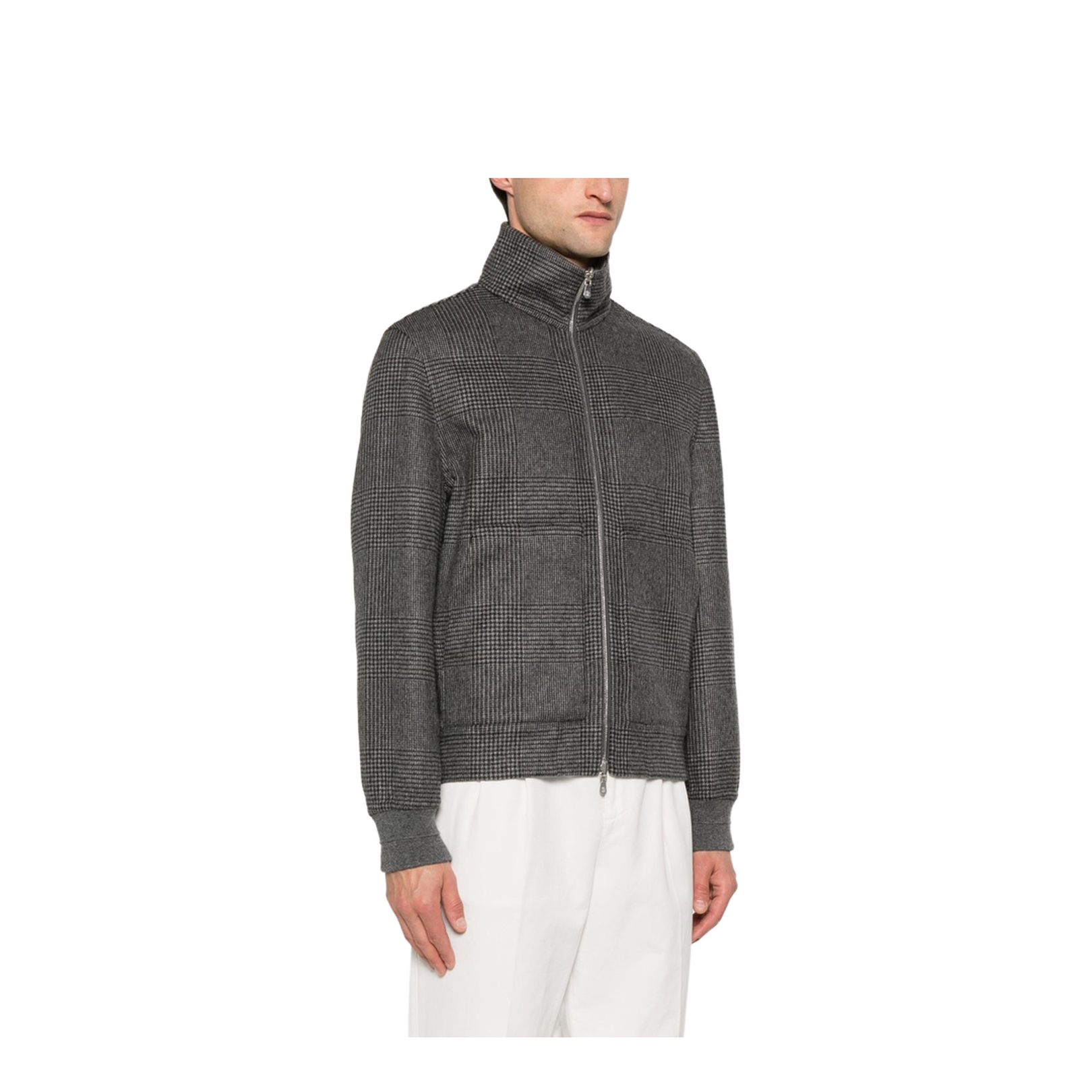 Cashmere Bomber Jacket