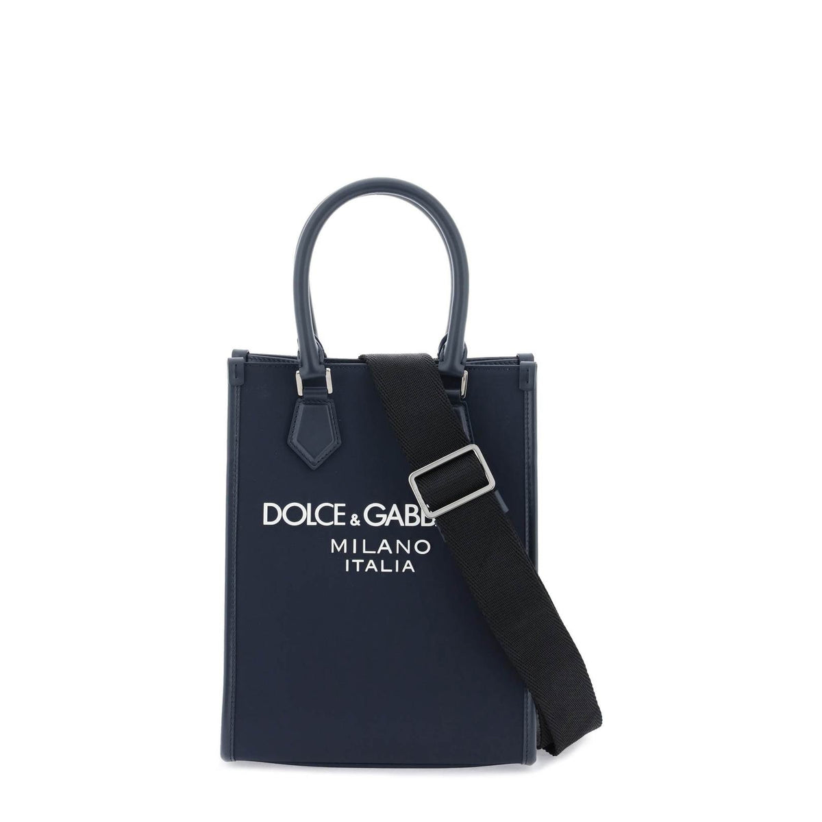 Dolce & Gabbana small nylon tote bag with logo