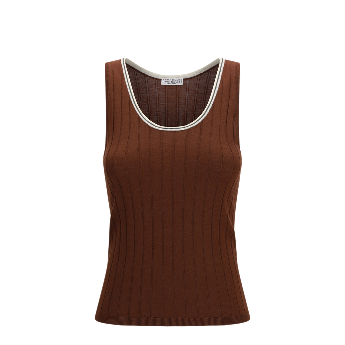 MAYFEYR - Brunello Cucinelli - Ribbed Jersey Top - M14817210CSB21