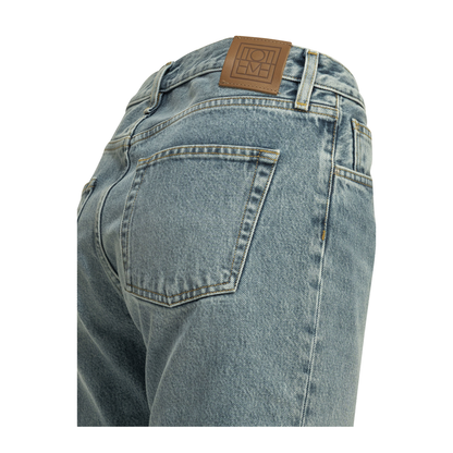 MAYFEYR - Toteme - Straight Leg Jeans - 222232741485WORNBLUE