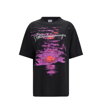 MAYFEYR - Balenciaga - Printed Cotton T-Shirt - A00497TUVO9